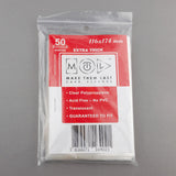 TOSCE 116x174mm 50pcs Thick Sleeves for Board & Card Games in bag
