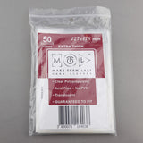 TOSAH 127x178mm 50pcs Thick Sleeves for Board & Card Games in bag