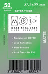 TSTNM 57,5x89 mm 50pcs Thick Matte Board Games & Card Sleeves