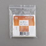 S80 80x80mm 100pcs Soft Sleeves for Board & Card Games in bag