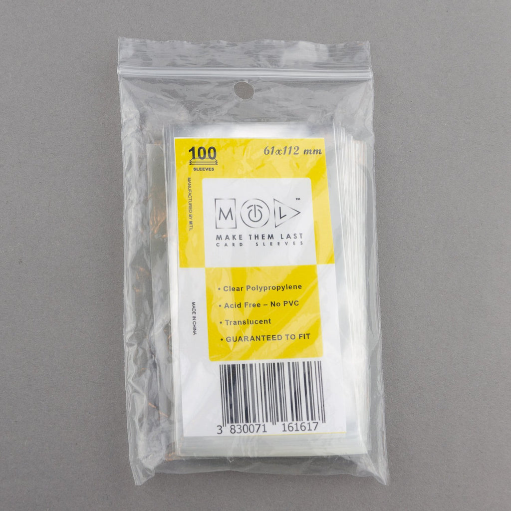 BTR 61x112 mm 100pcs Soft Board Games & Card Sleeves MTL Sleeves BTR 61x112 mm 100pcs Soft Board Games & Card Sleeves MTL Sleeves