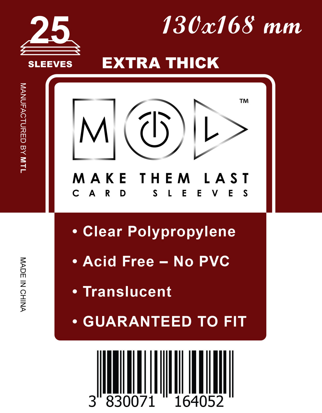 Sleeve Bundles MTL Sleeves Sleeve Bundles MTL Sleeves