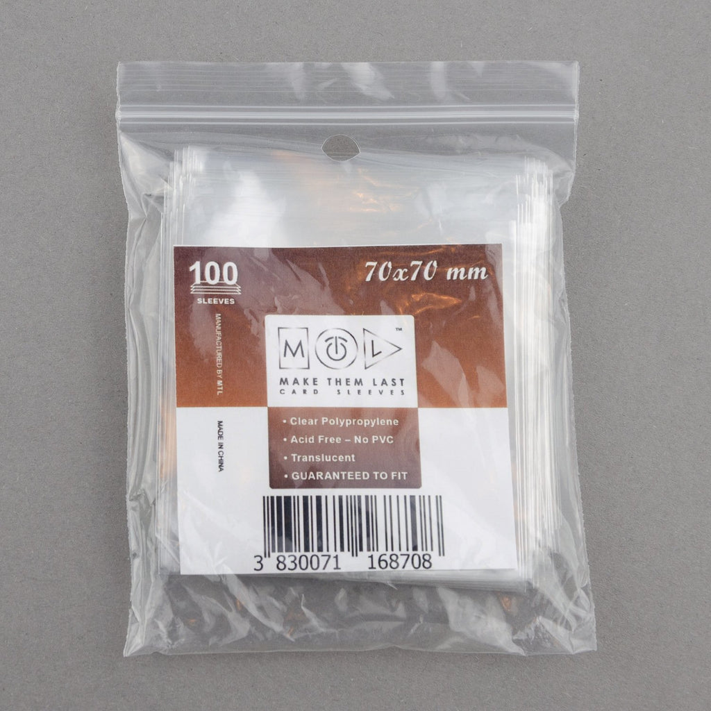 70x70 card sleeves S70 70x70 mm 100pcs Soft Board Games & Card Sleeves – MTL Sleeves