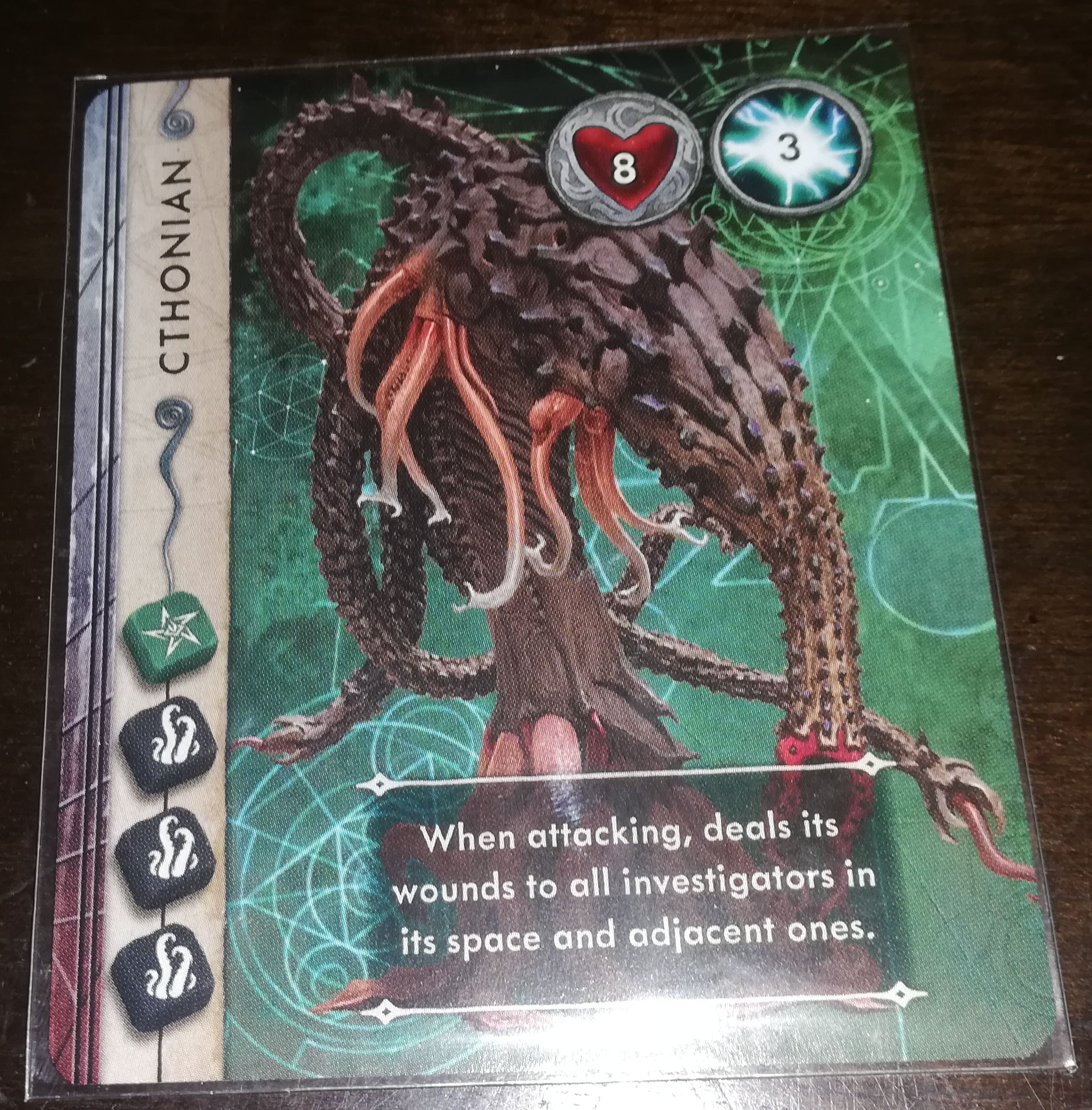 TOSZB 88x75 mm 25pcs Thick Board Games & Card Sleeves
